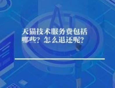 天猫技术服务费包括哪些？怎么退还呢？	